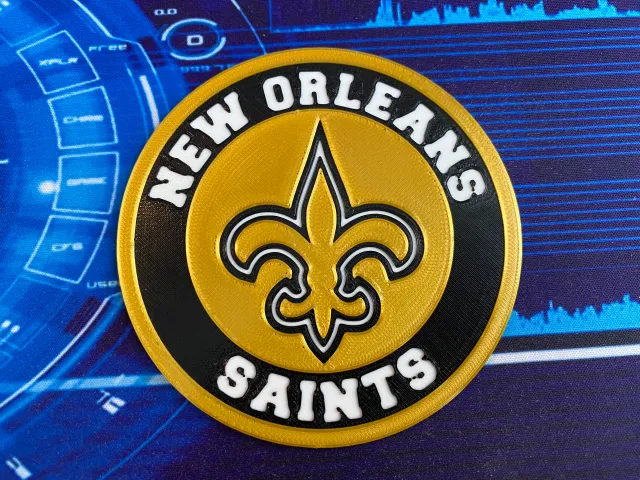 New Orleans Saints Coaster