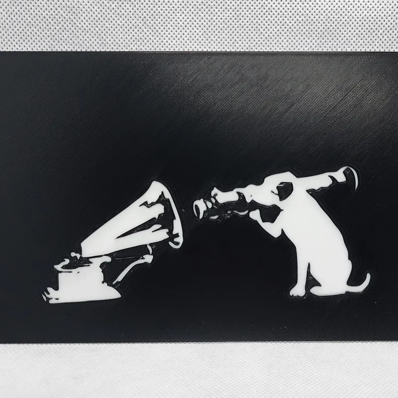 Banksy's HMV (His Master's Voice) - 2 Color w/filament change (1 at 