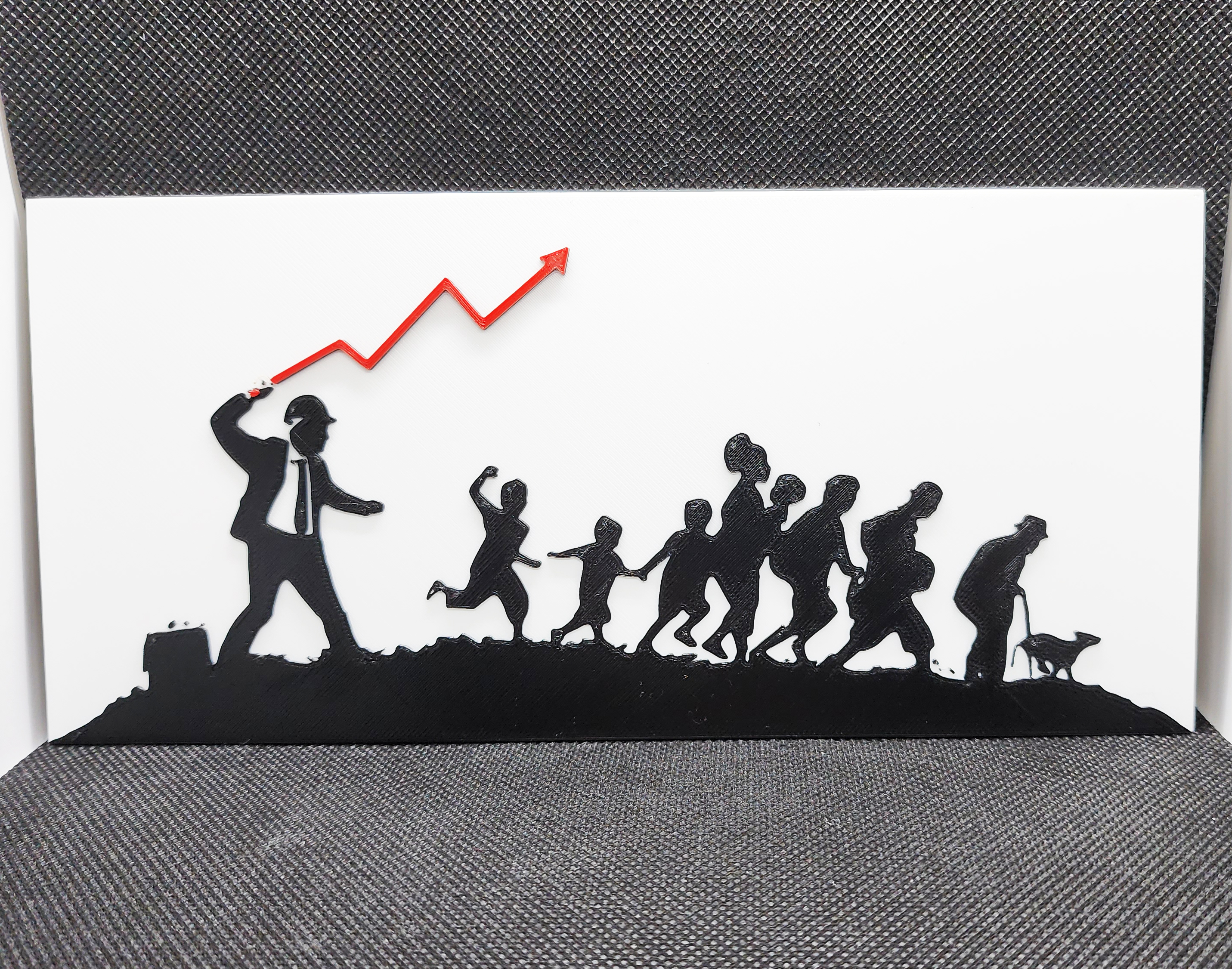 Banksy's The Whip - 3 Color w/filament changes (1 at a time)