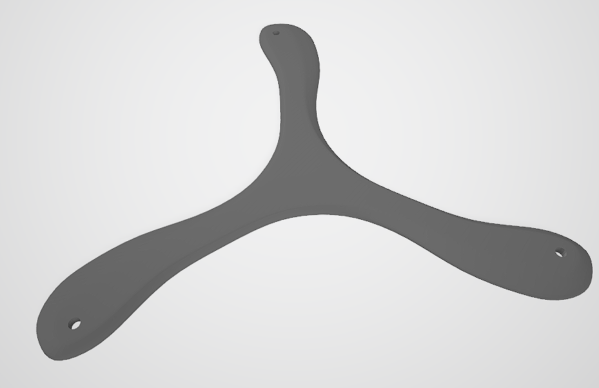 Boomerang 3 blade by sarvenn | Download free STL model | Printables.com