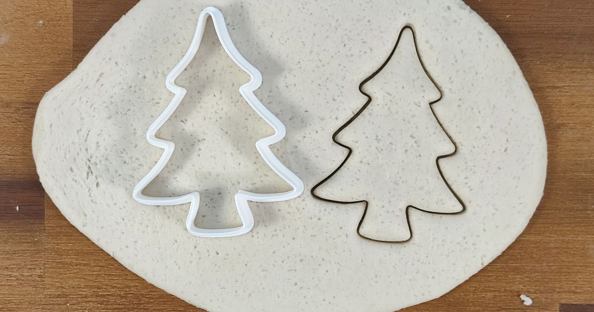 Tree cookie cutter by Theodor Download free STL model