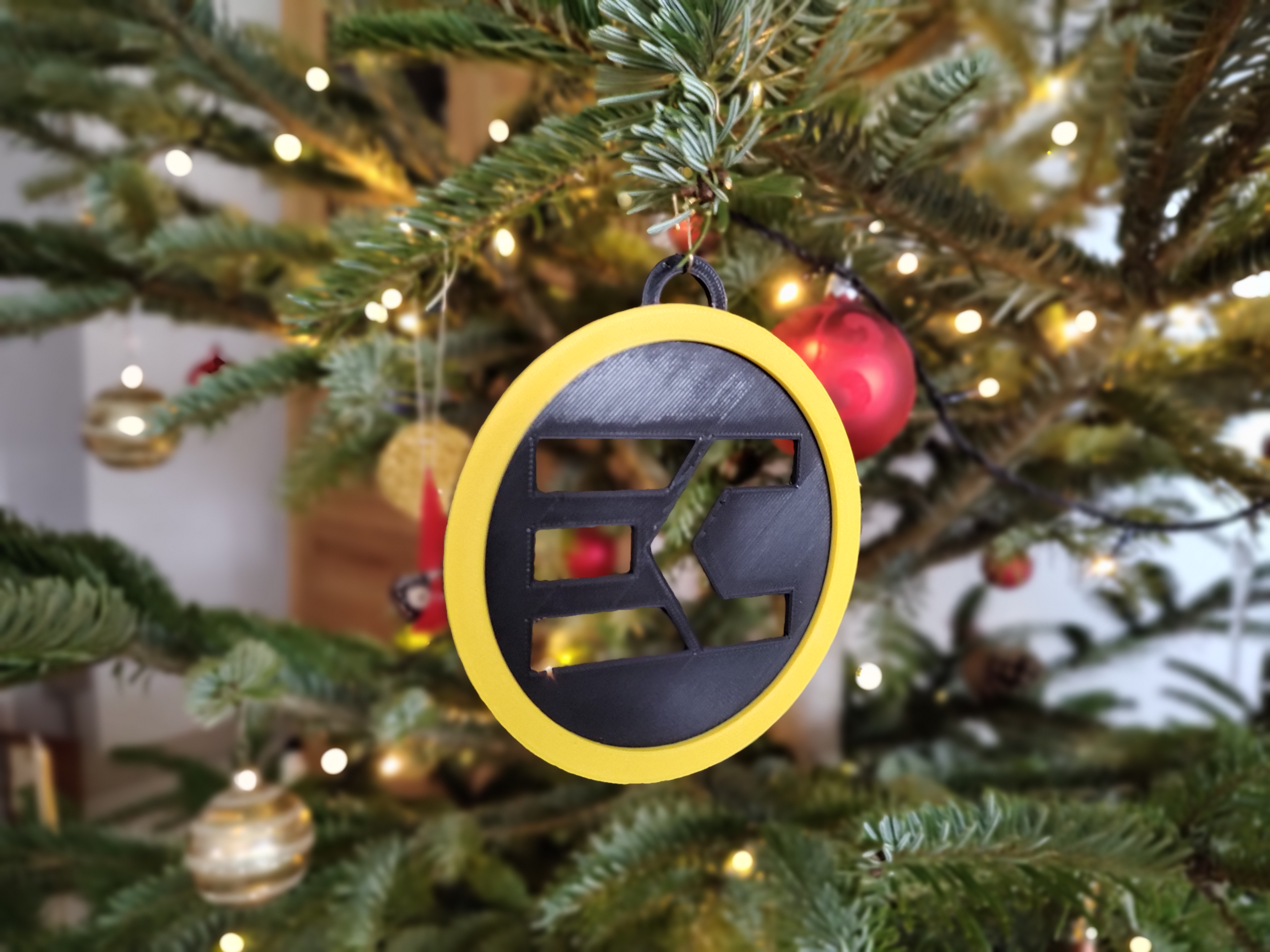 Electric Callboy Christmas Ornament V2