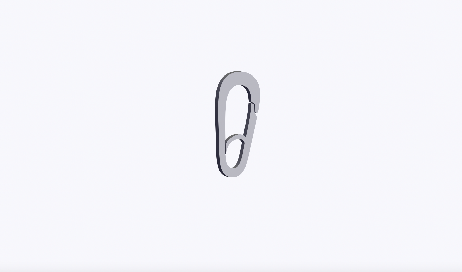 O Hook Carabiner (06) Secured Heavy Duty Link