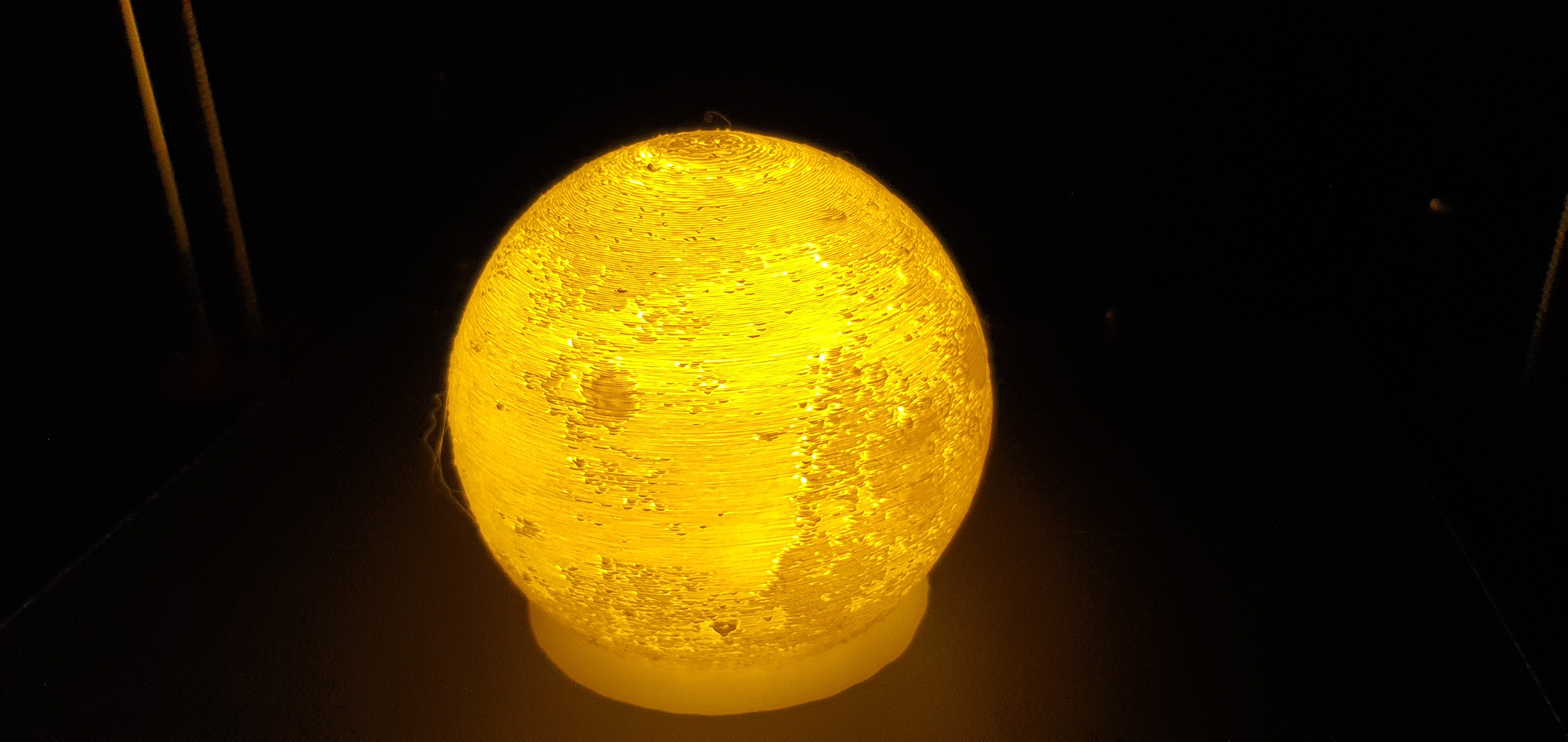 Miniatura 9 do modelo 3D Moon Lamp LED Tealight