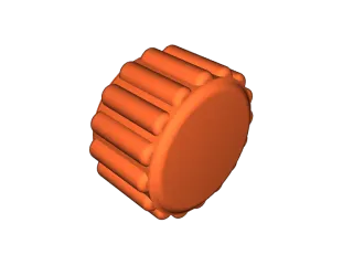 M10 BUTTON NUT by PGold | Download free STL model | Printables.com