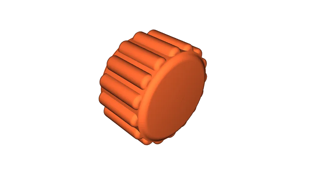 M10 BUTTON NUT by PGold | Download free STL model | Printables.com