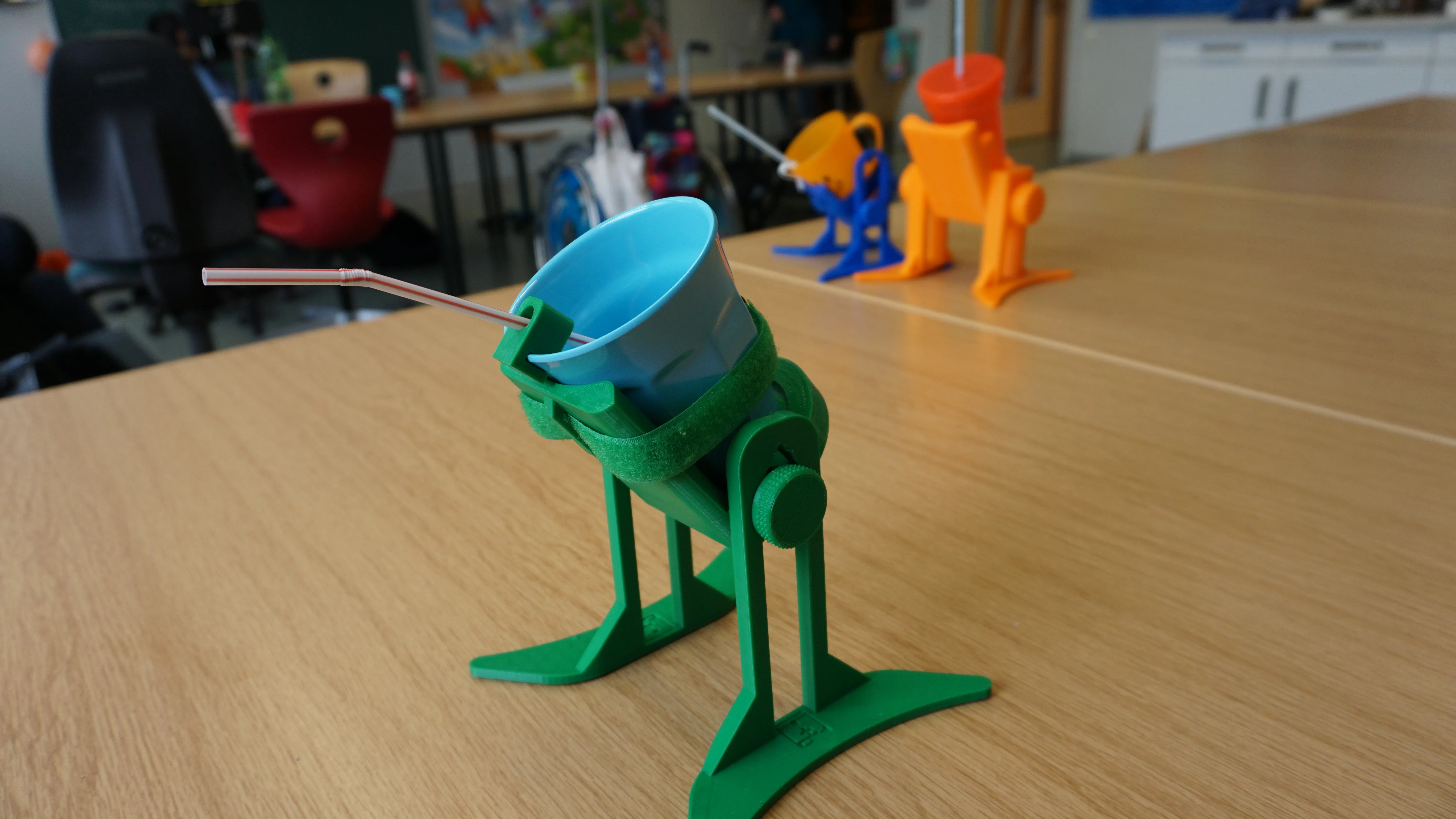 Adjustable Cup Holder for People with Disabilities