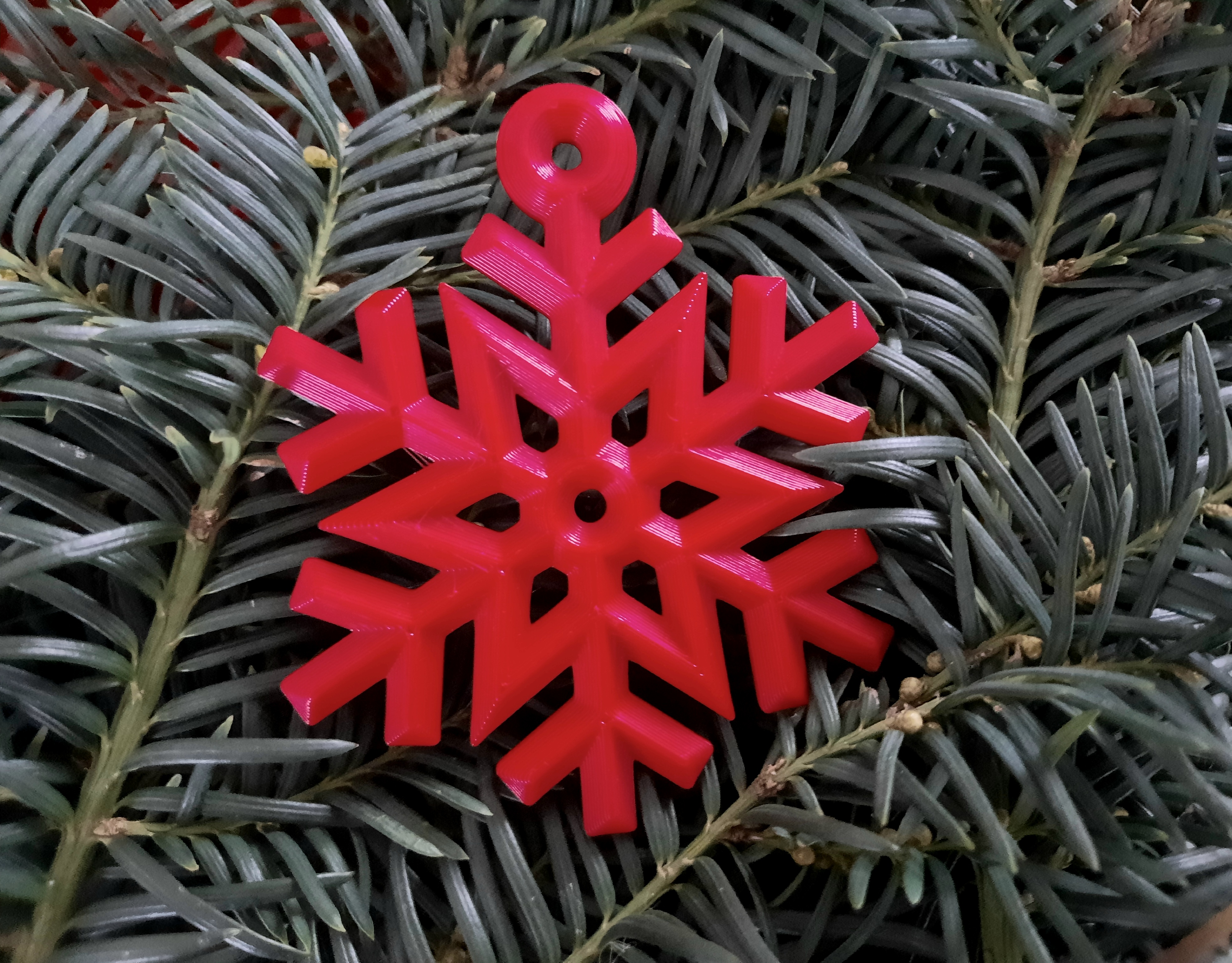 Snowflake ornament [] Merry Christmas!