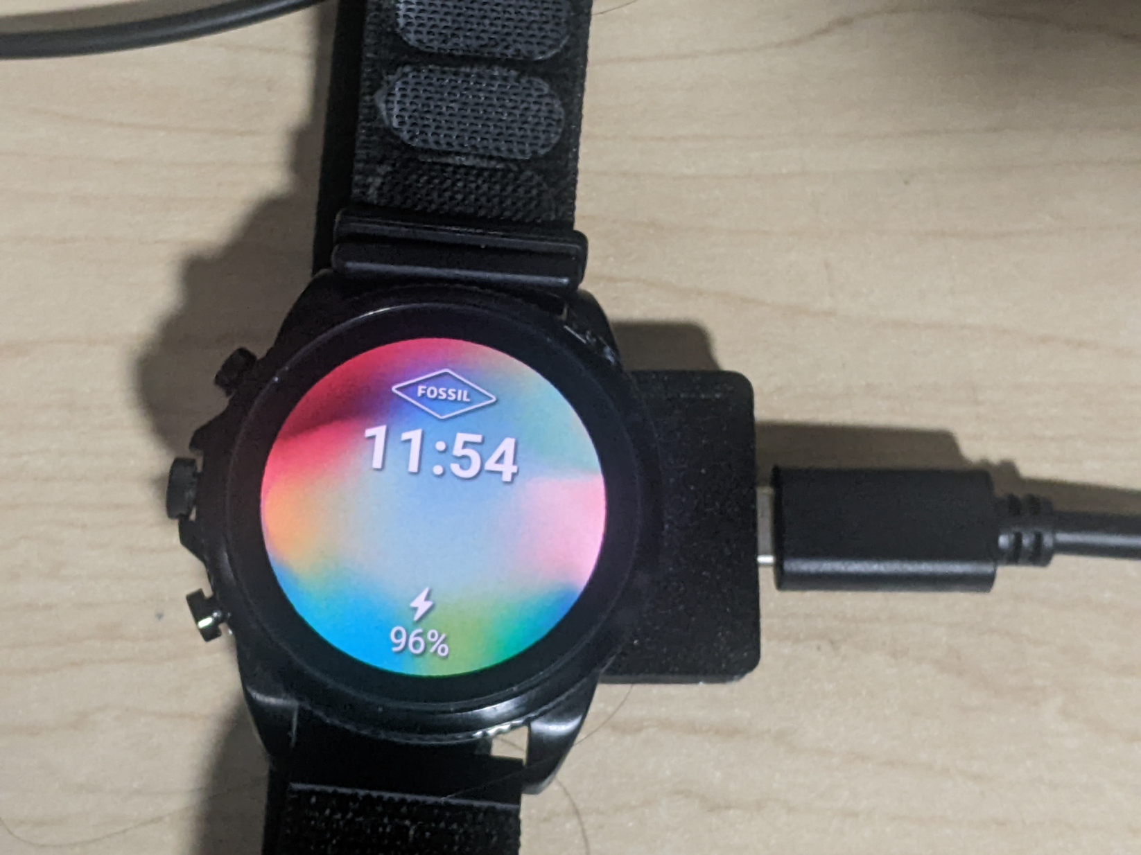 Android Wear Fossil Charger USBC Mod