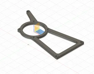 CR-10 Smart Motherboard Fan Mount for use with the BTT SKR CR6 Board Mount.