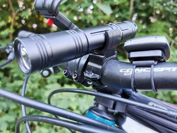 Mtb flashlight mount discount