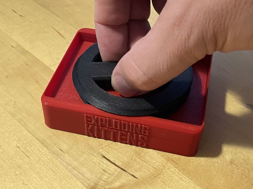 Miniatura 6 do modelo 3D Card Game Box - Exploding Kittens - Keeper - Cardgame