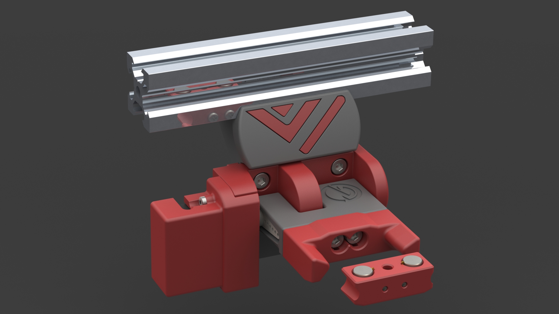 Contribution to the "Retractable_Probe_Dock for Klicky Probe and Quickdraw Probe" system for Voron of "Tronfu" adapted to VzBotrobe" per Voron di "Tronfu" riadattato alla VzBot