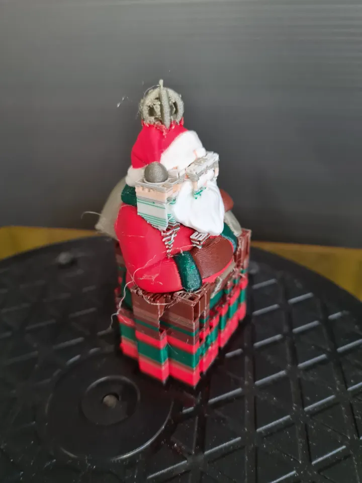Colered Santa = 7 colors by Ron | Download free STL model | Printables.com