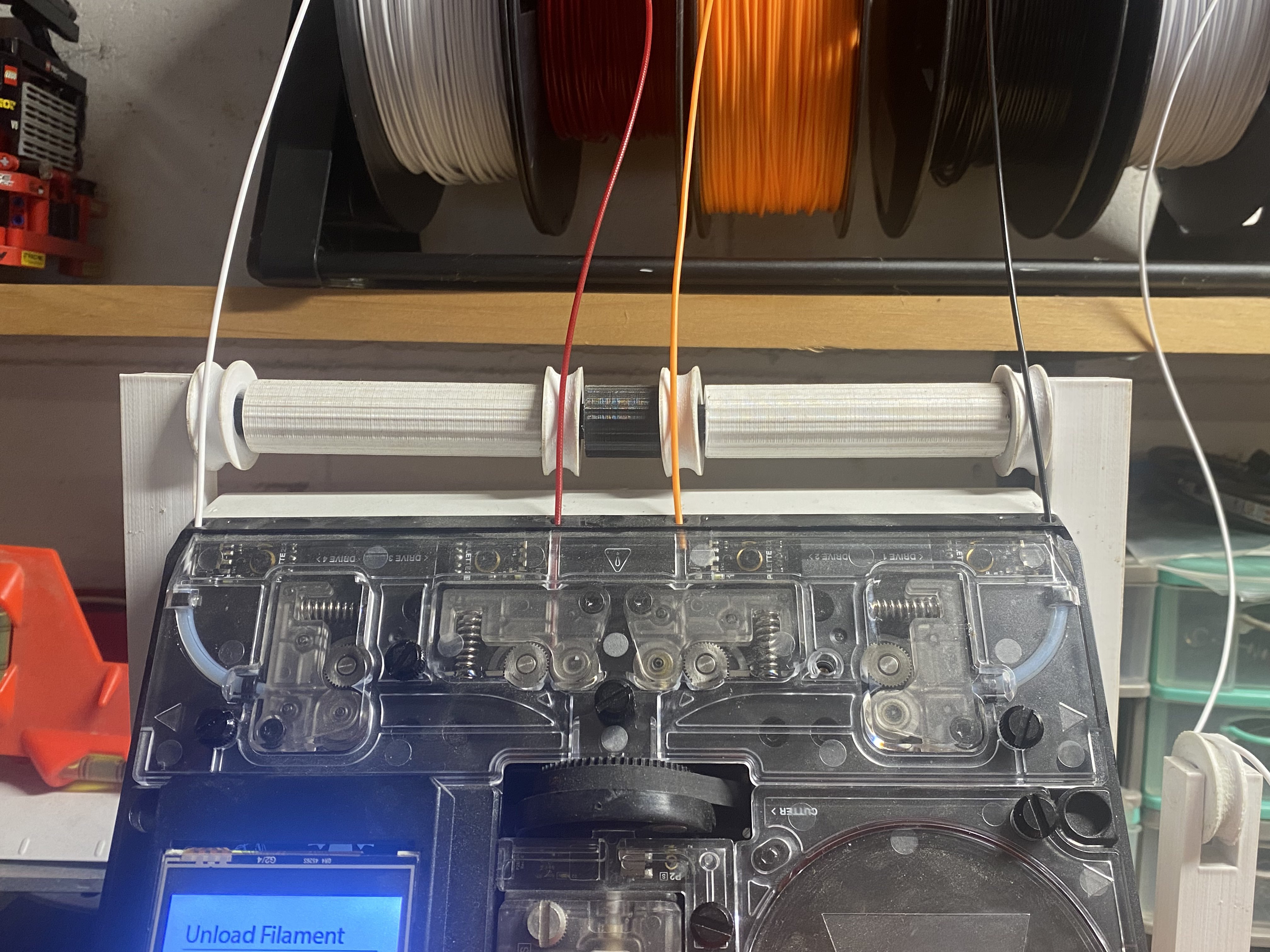 Palette Pully Guide system