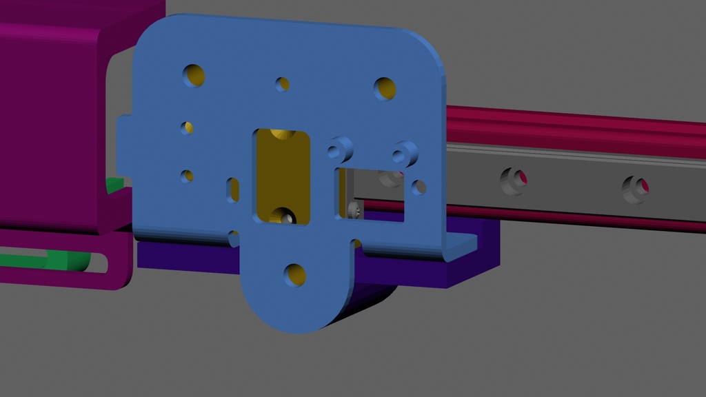 Voxelab Aquila X-Axis MGN12 Linear Rail conversion- All Printable by ...