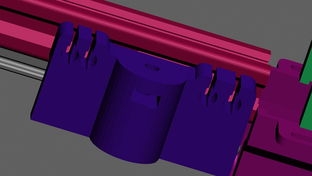 Voxelab Aquila XAxis MGN12 Linear Rail conversion All Printable by
