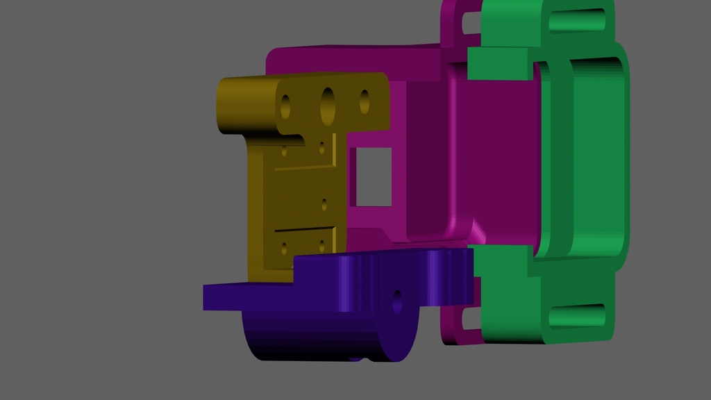 Voxelab Aquila XAxis MGN12 Linear Rail conversion All Printable by