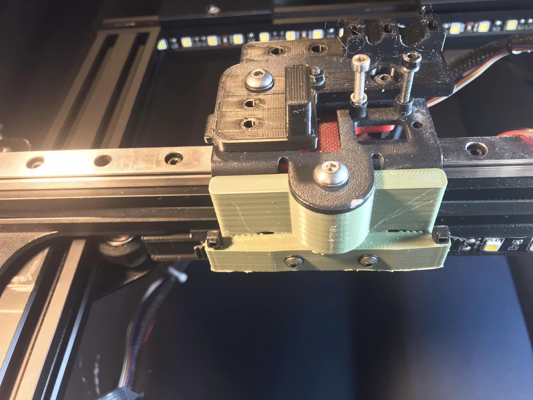 Voxelab Aquila X-Axis MGN12 Linear Rail conversion- All Printable