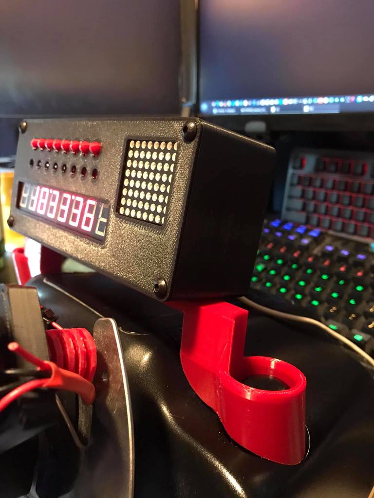 TM1638 Enclosures for V1.2 and V1.3 by JEBurroughs | Download free STL ...