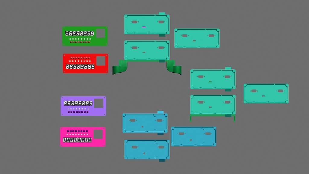 TM1638 Enclosures for V1.2 and V1.3 by JEBurroughs | Download free STL ...