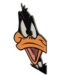 daffy duck from thingivers by dubs49 | Download free STL model ...
