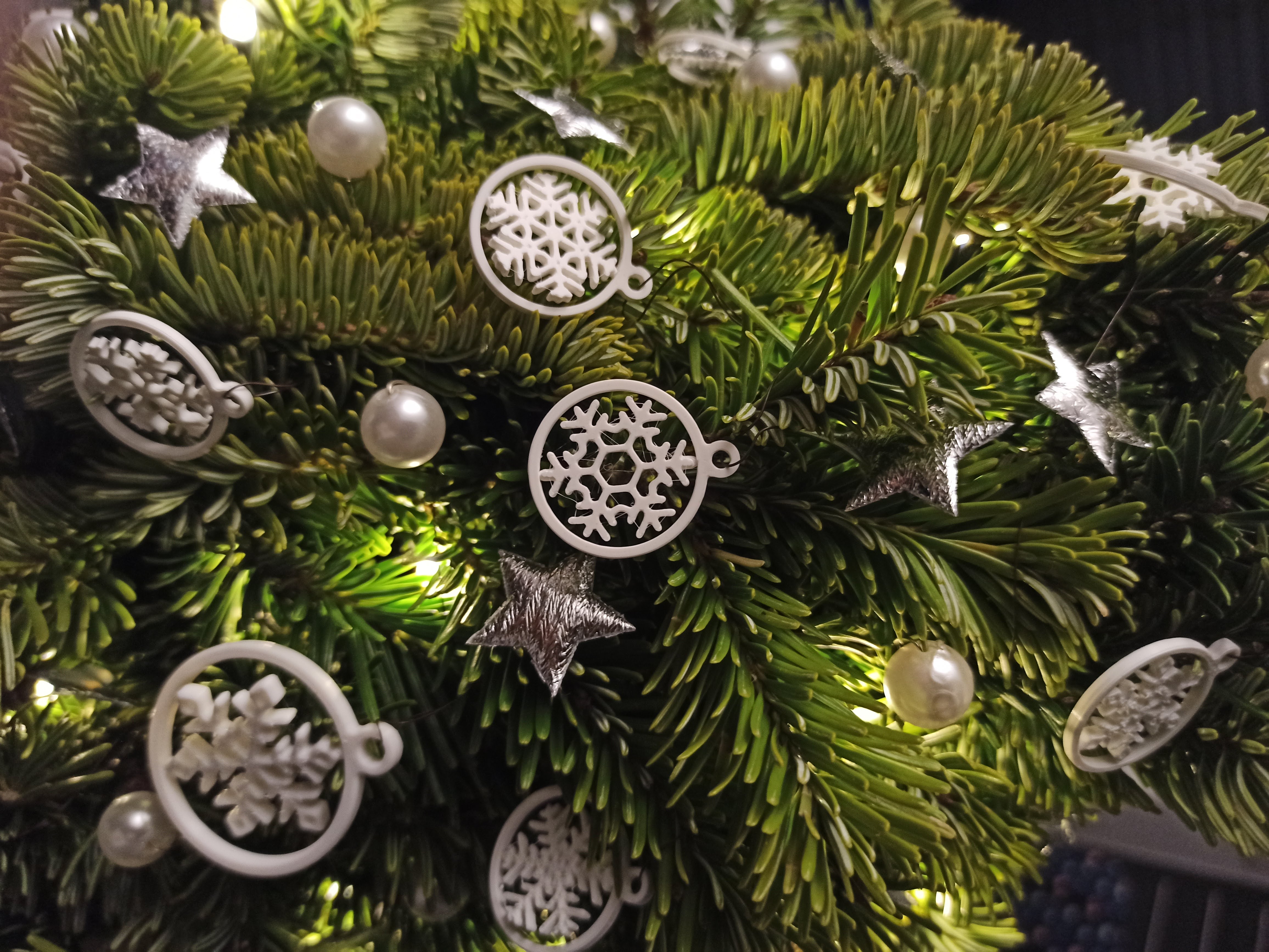 Snowstar Christmas Tree Decoration