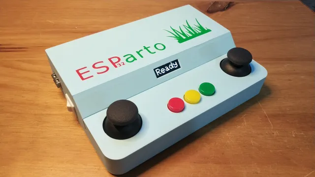 ESParto Cyberdeck : An ESP32-based remote control for your RC projects