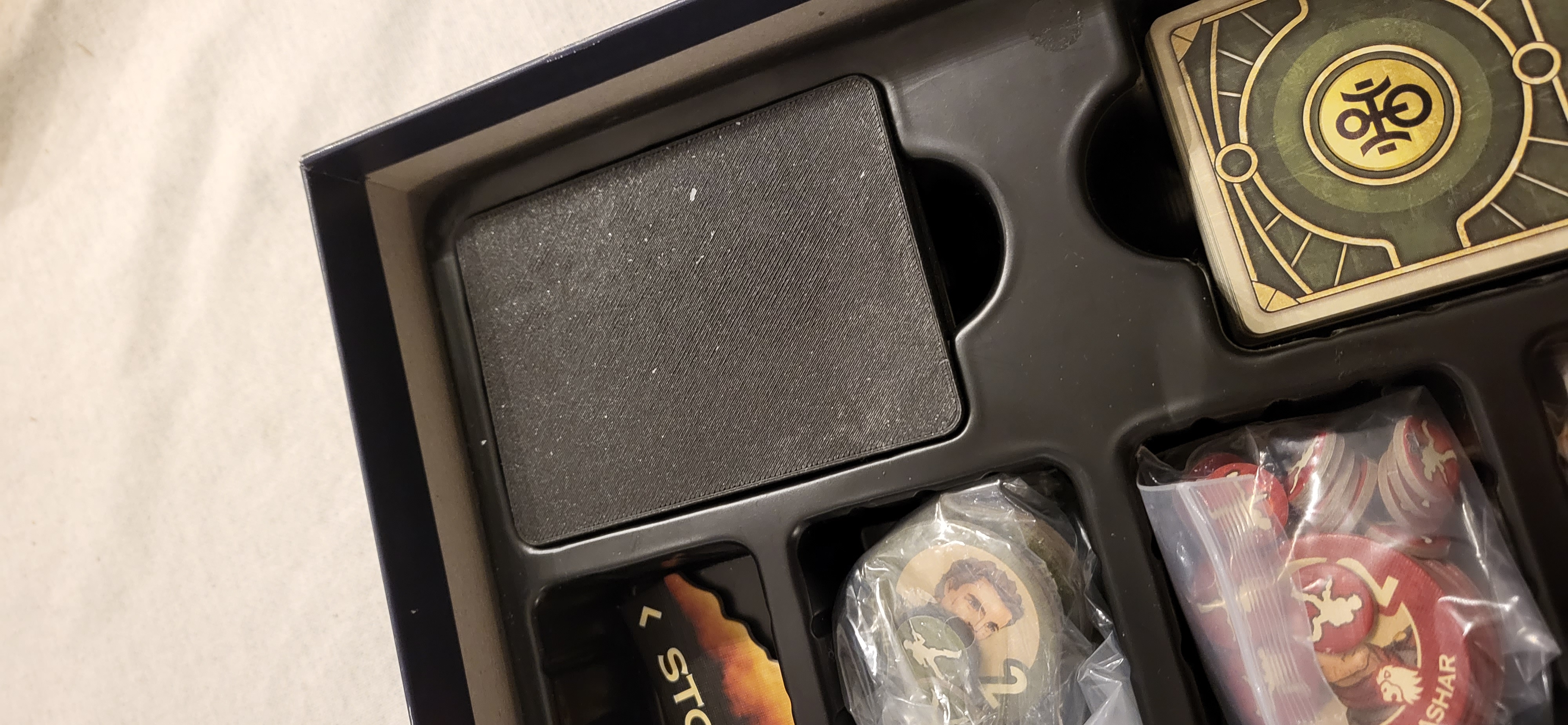 Board Game insert card cover by NrJuan Download free STL model