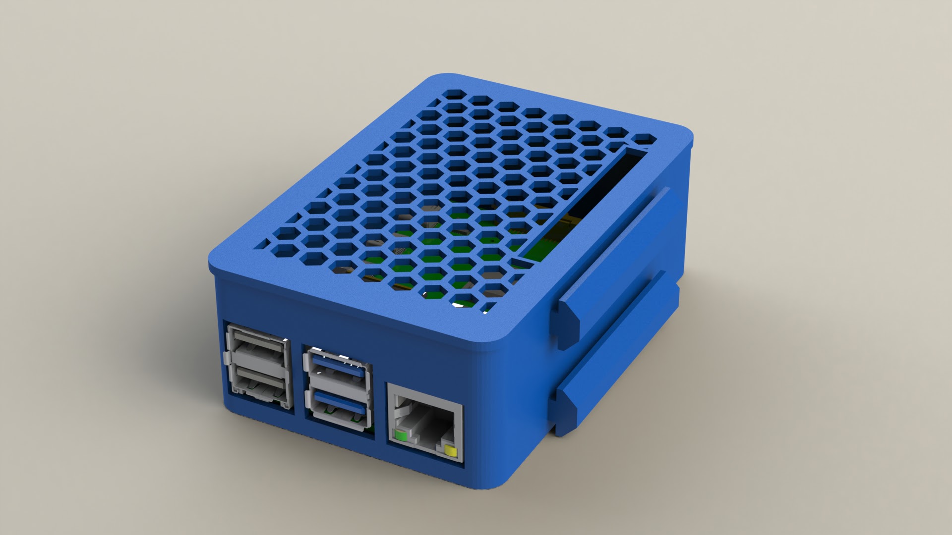 Raspberry Pi 4 Mount For Ender 3 V2 (Neo) - Remix By Gildef | Download ...