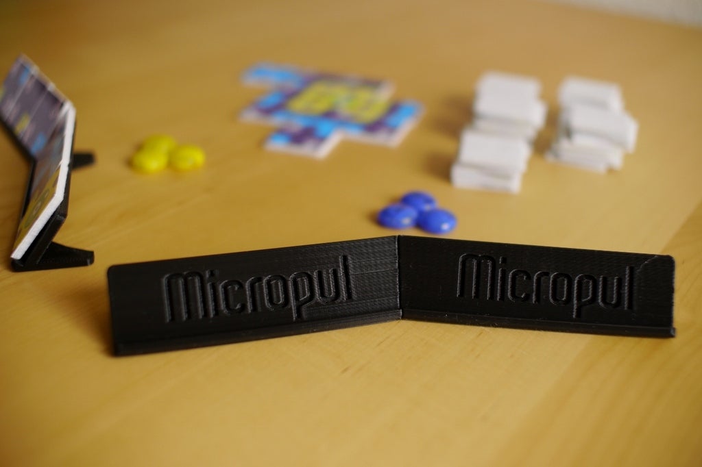 Game tile holder by Makkuro Download free STL model