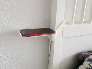 QI Wireless Charger for IKEA bed for 5.1" smartphone