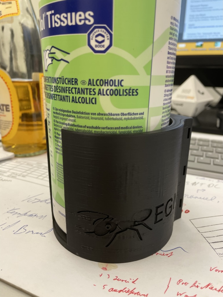 Disinfectant Wipe Holder