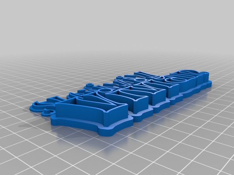 Miniatura 7 do modelo 3D Customizable text box with lid