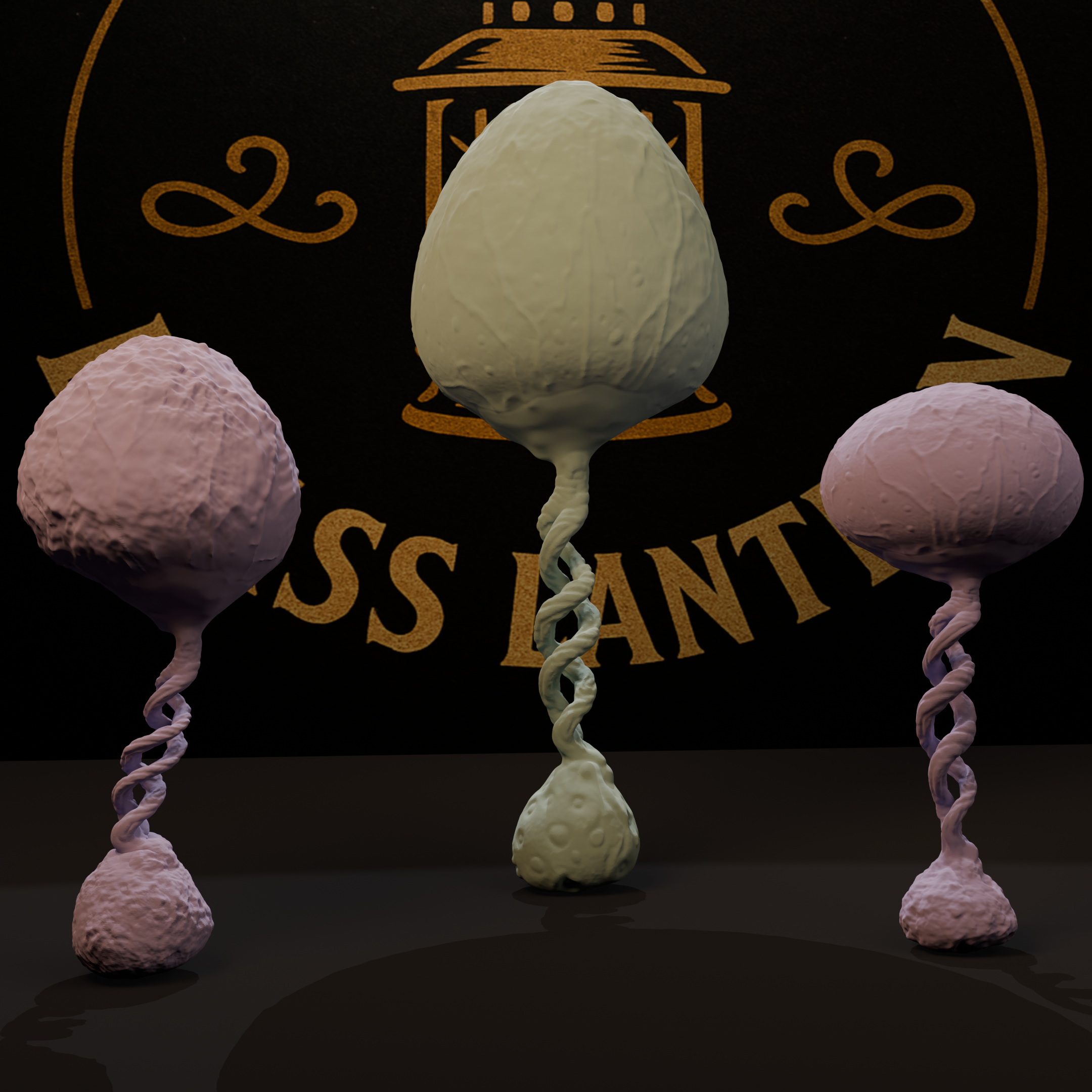Spore Creatures SUPPORTLESS TTRPG - Brass Lantern Minis