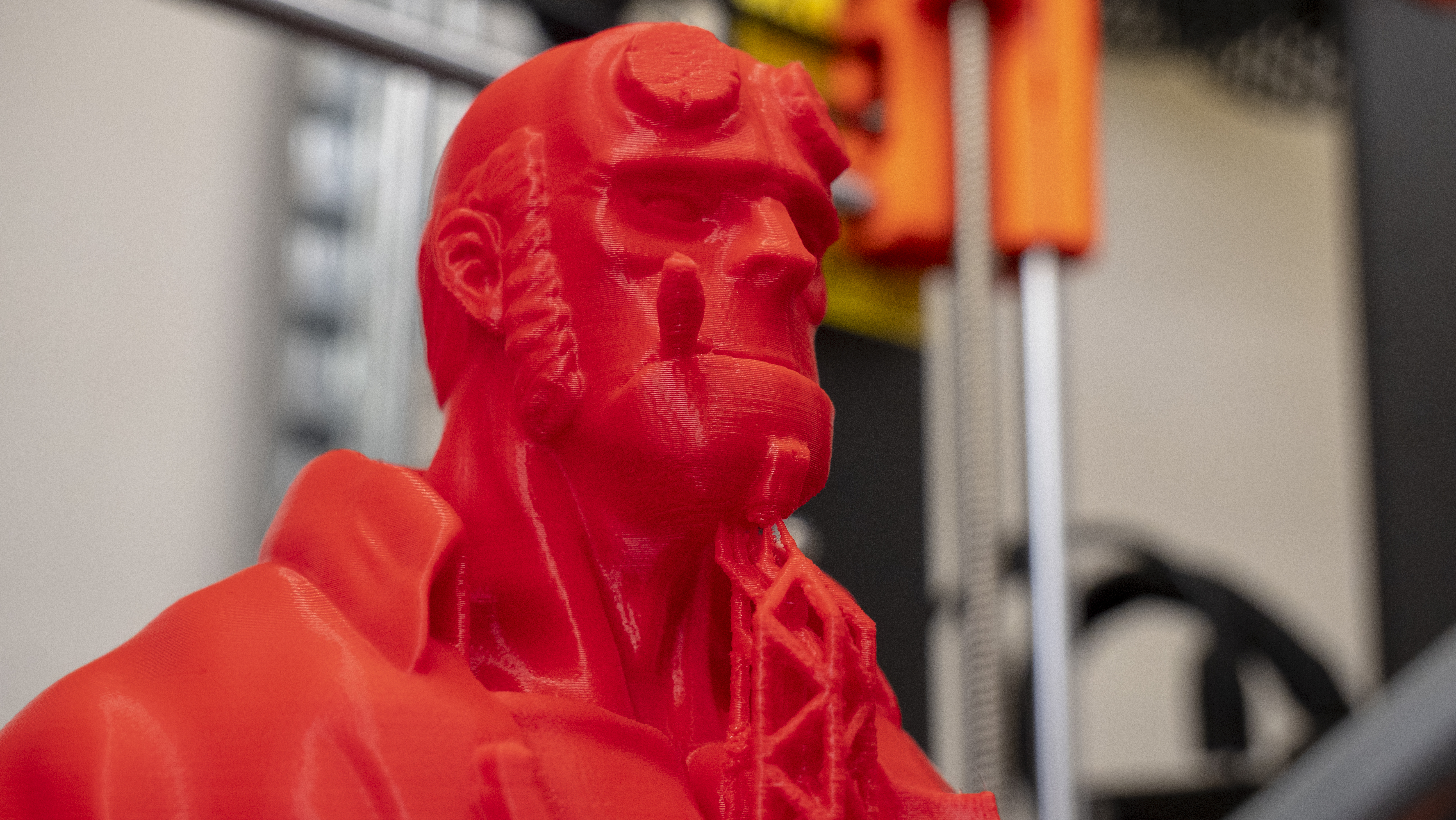 Miniatura 3 do modelo 3D Hellboy Bust