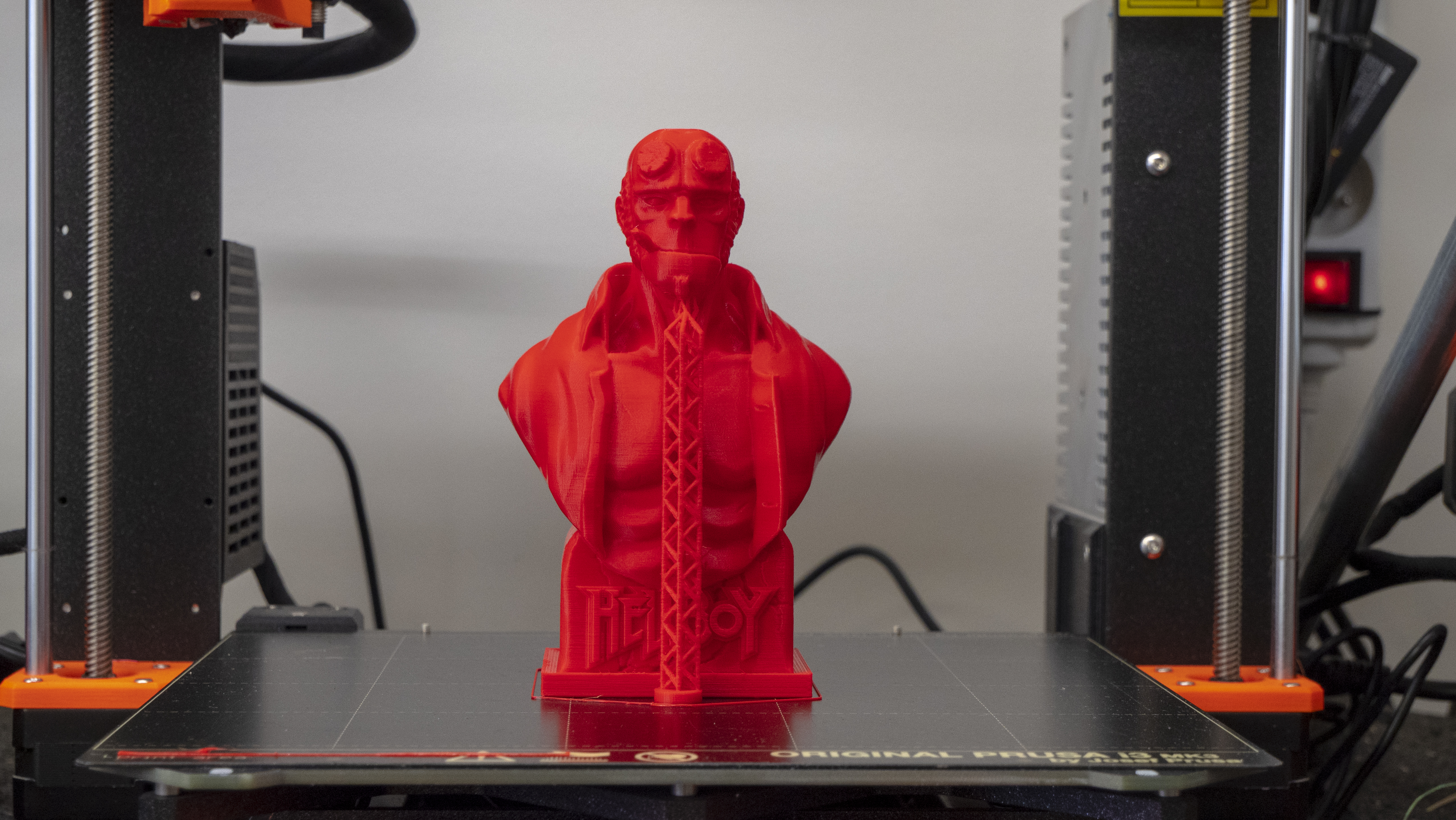 Miniatura 2 do modelo 3D Hellboy Bust