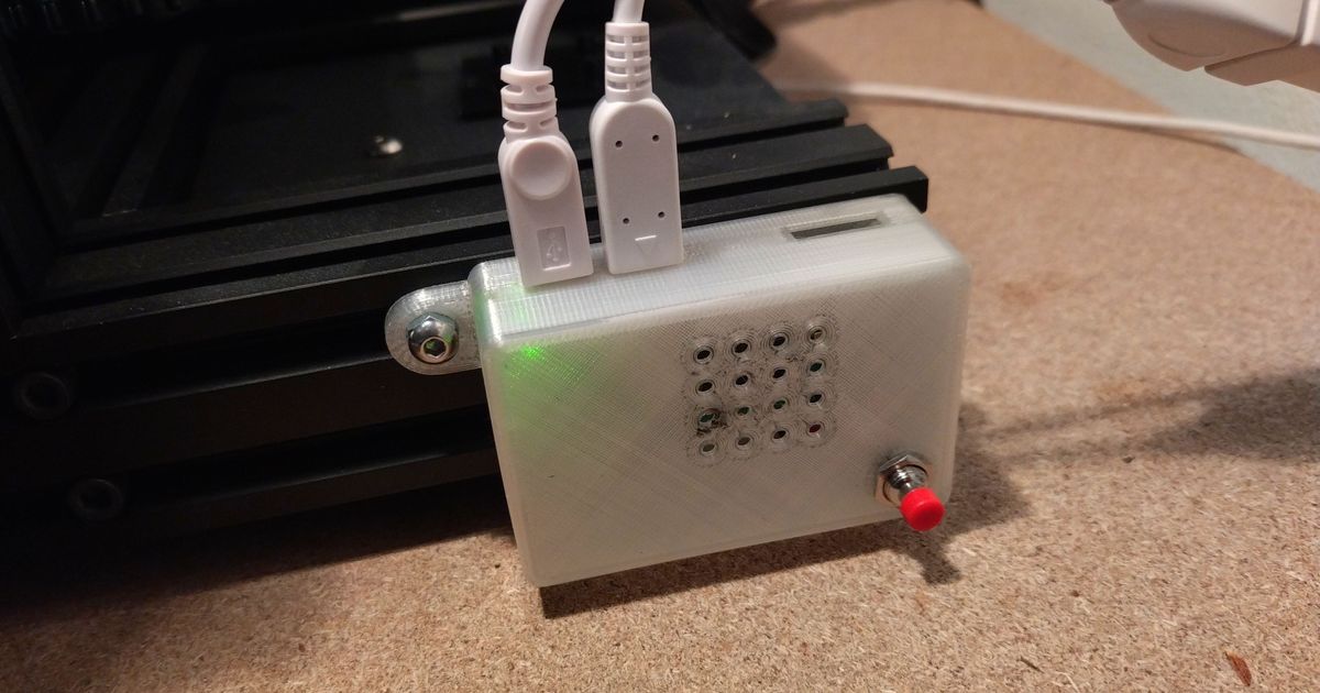 Raspberry Pi Zero case - with switch by JWcph | Download free STL model ...