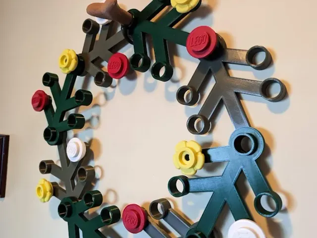 Giant Lego Wreath Accesories