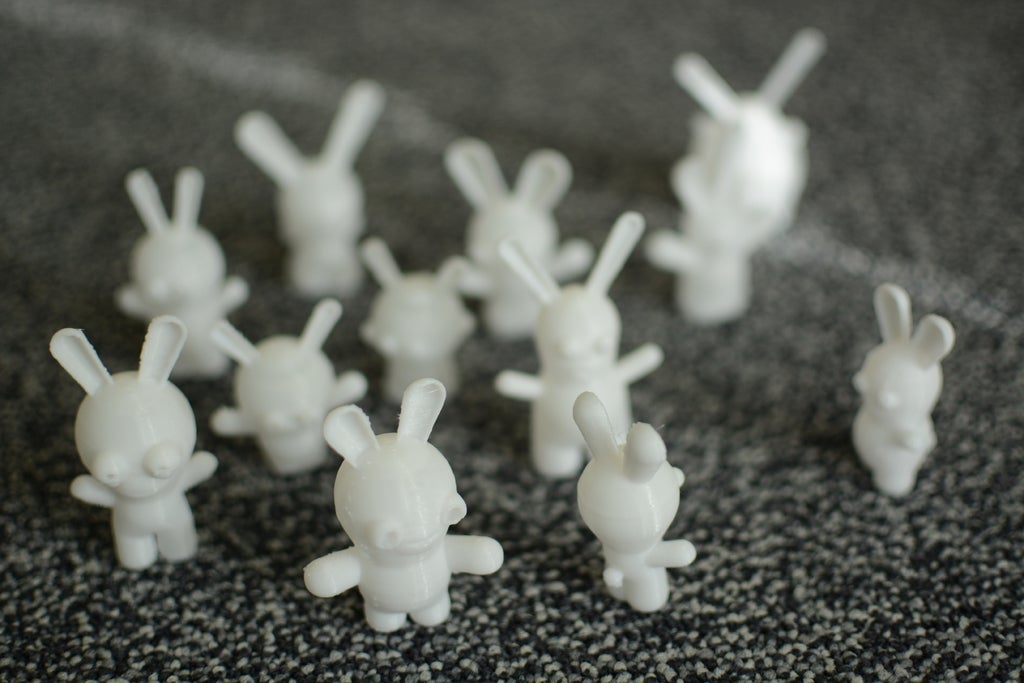 Easter bunnies / easter rabbits — miniatura 6