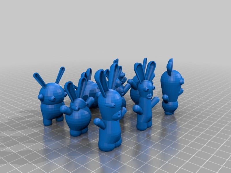 Easter bunnies / easter rabbits — miniatura 10