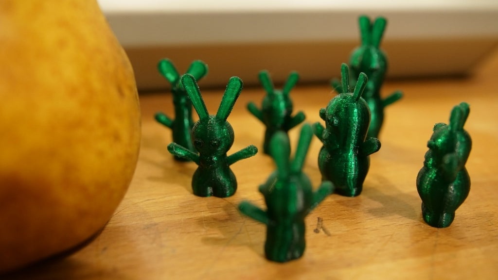 Easter bunnies / easter rabbits — miniatura 13