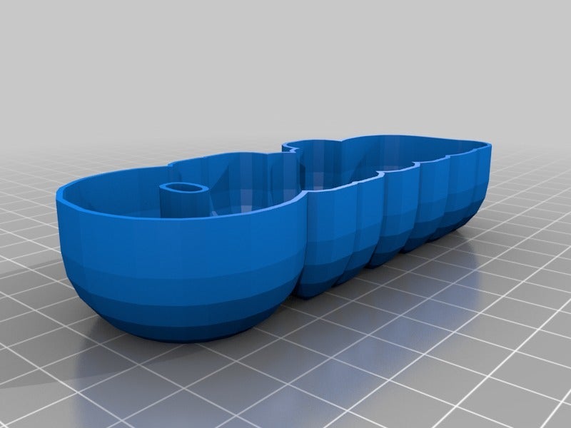 Miniatura 7 do modelo 3D Customizable text box III
