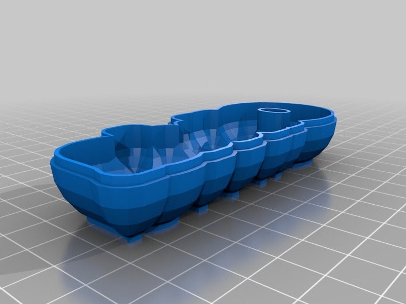 Miniatura 8 do modelo 3D Customizable text box III