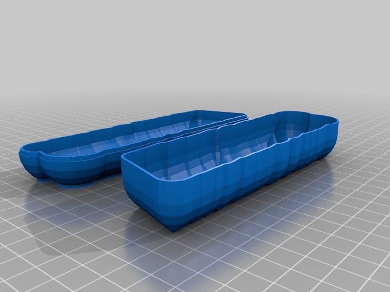 Miniatura 9 do modelo 3D Customizable text box III