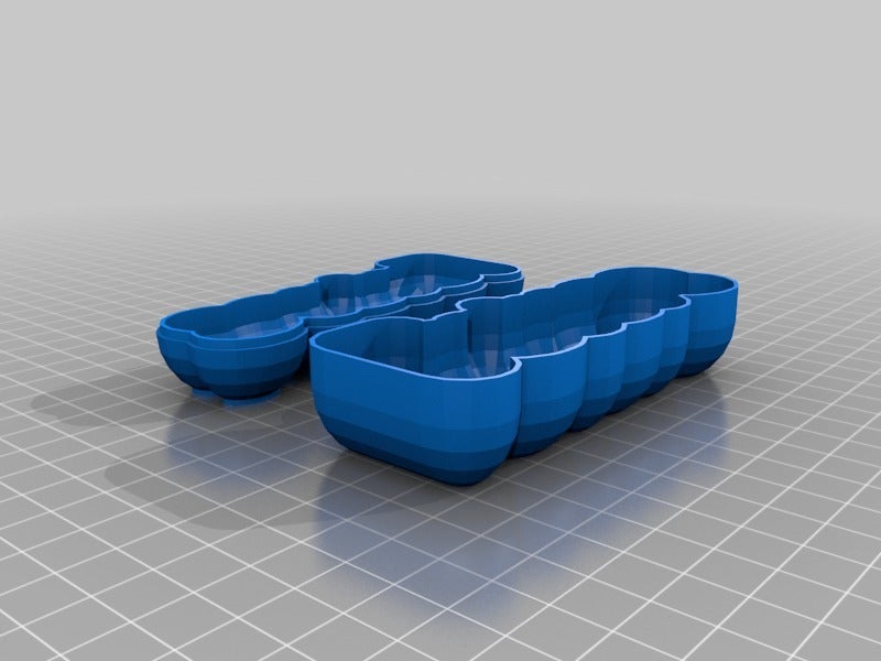 Miniatura 10 do modelo 3D Customizable text box III