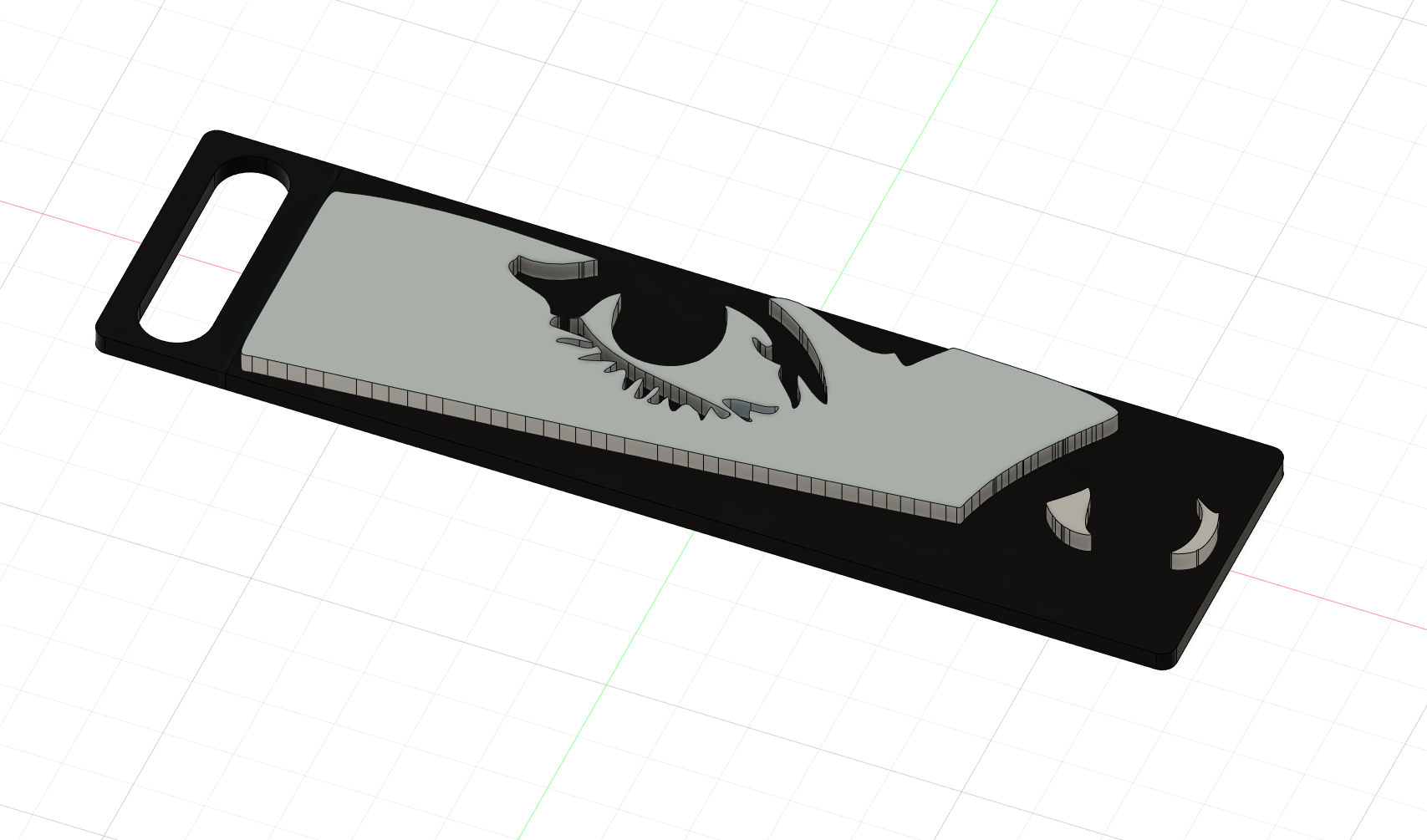 Noir Film Festival Keychain