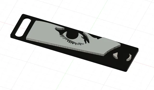 Noir Film Festival Keychain
