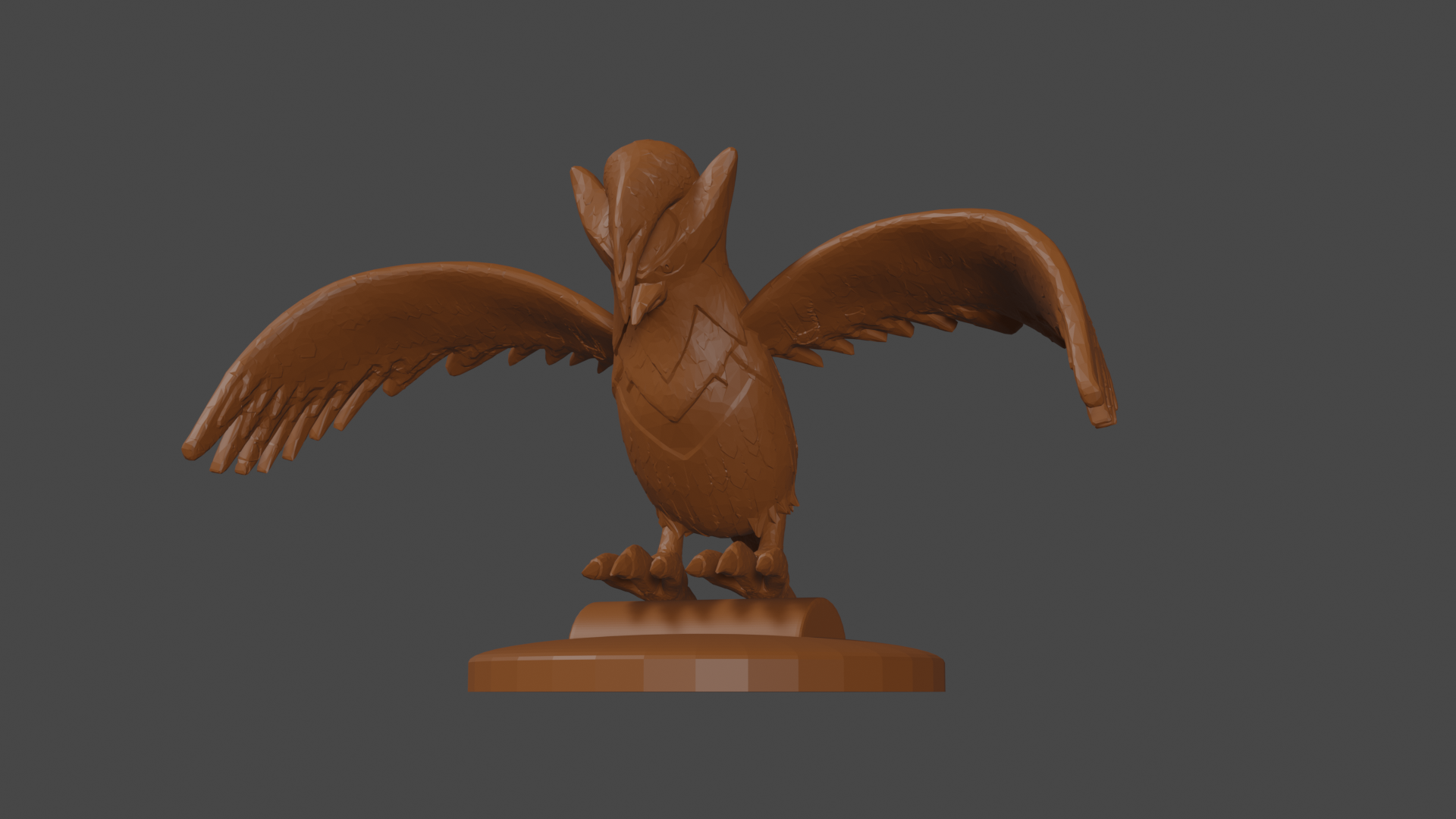 Pokemon inspired, Staraptor, Tabletop DnD miniature
