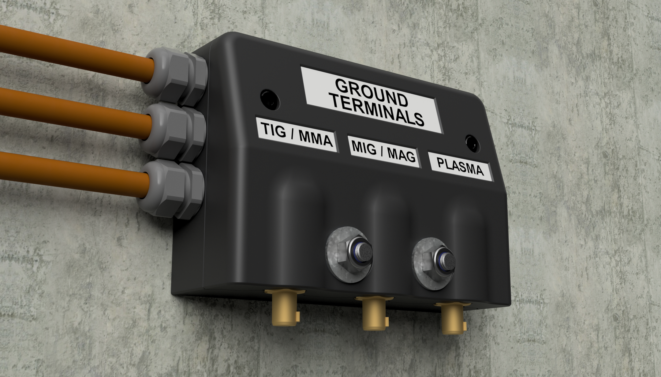 Ground Distribution Box for Welders